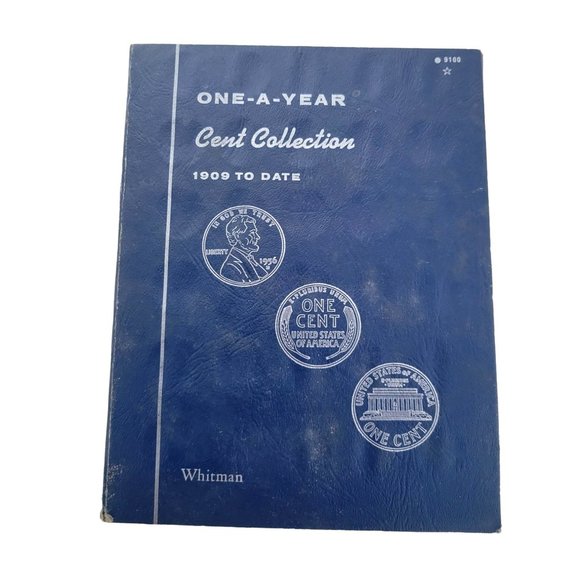 Coin Books - One a Year Cent Collection 1909 to Date & Lincoln Cent Collection S - Picture 2 of 9